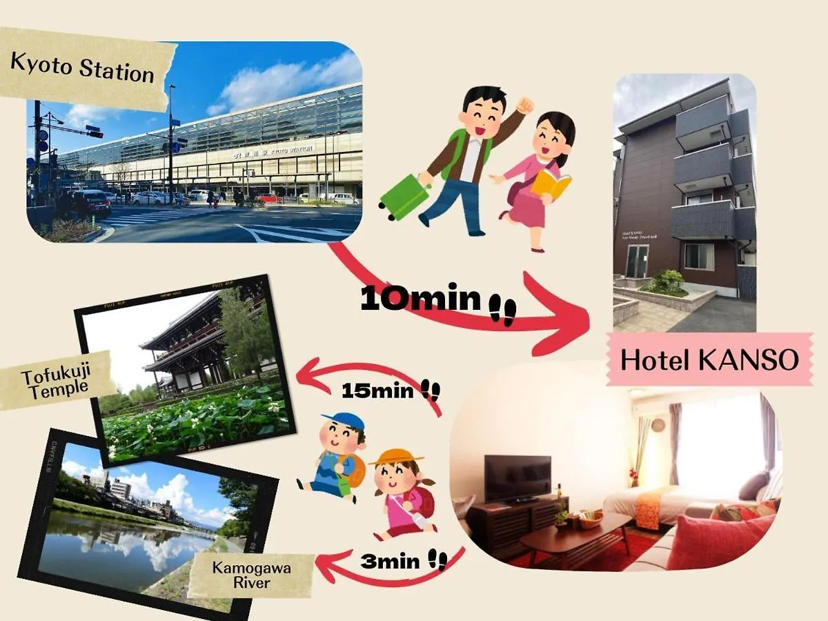 Aparthotel Apartment Hotel Kanso Kyoto